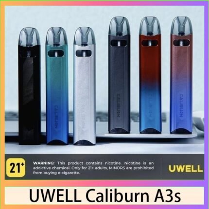 UWELL Caliburn A3S咖哩棒A3S POD電子煙主機官網評價說明書